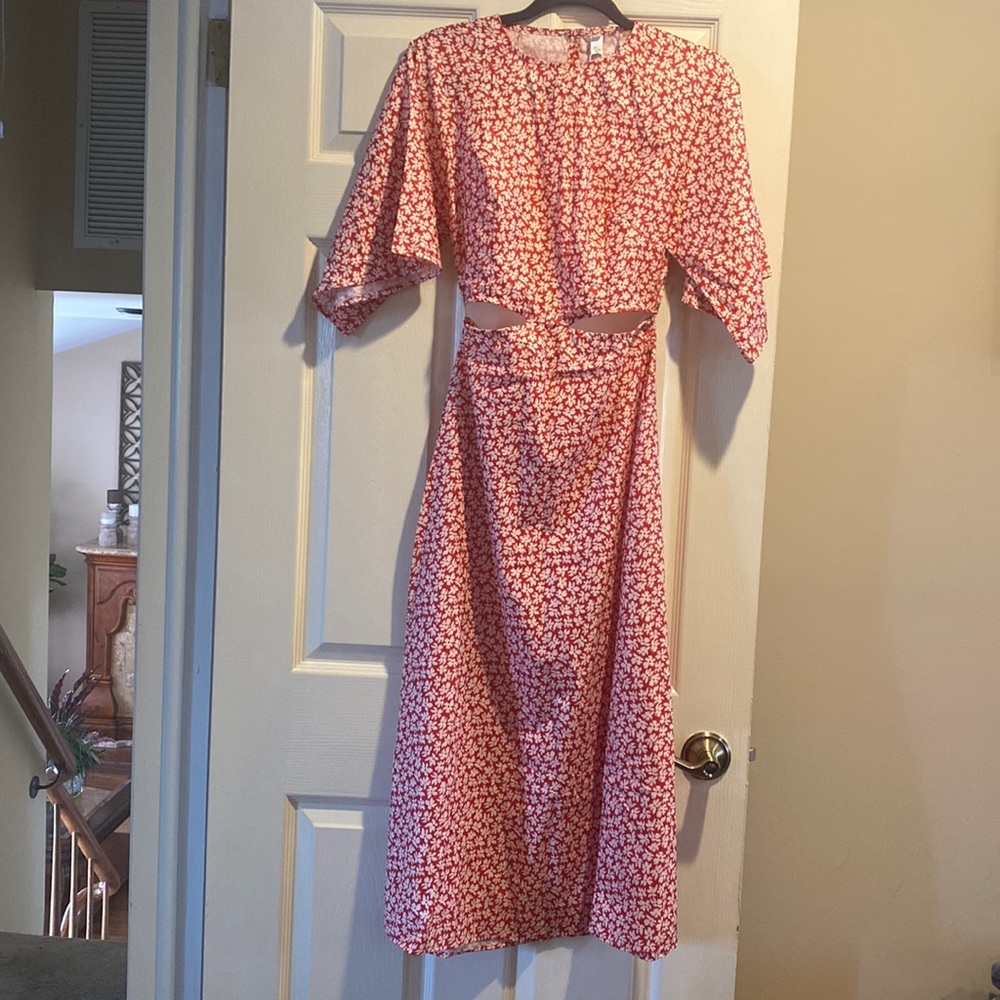 Cut out maxi dress